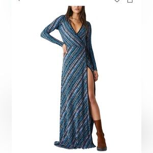 Brand new free people wrap dress